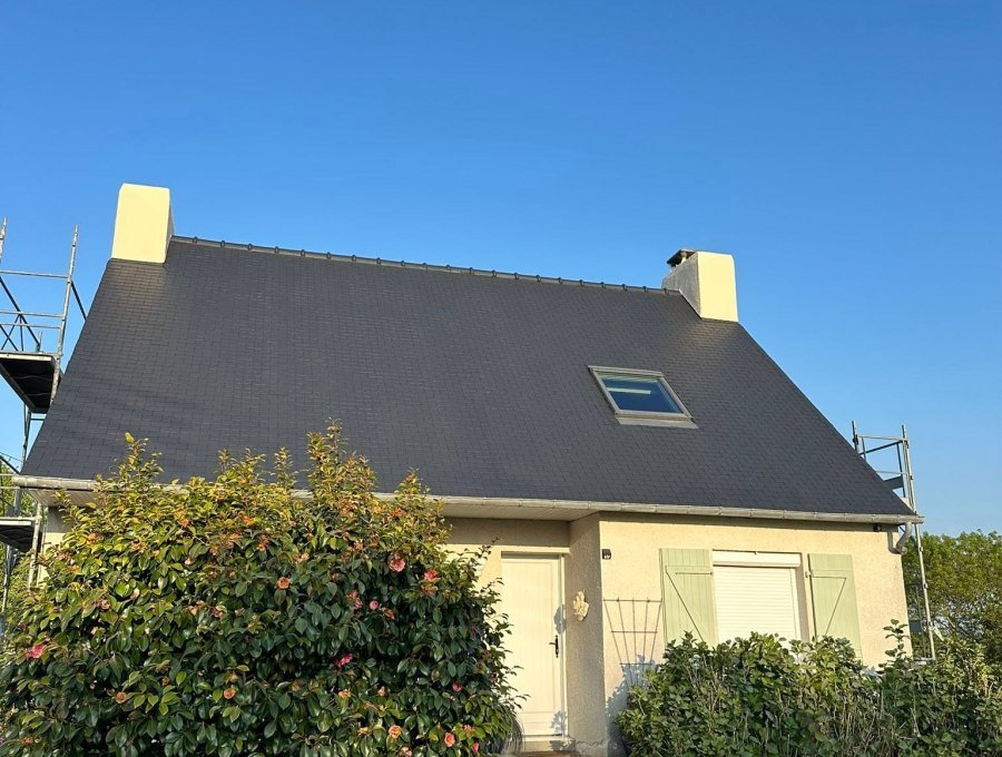 Entretien complet d'une maison : toiture, murs et boiseries, Plouézec