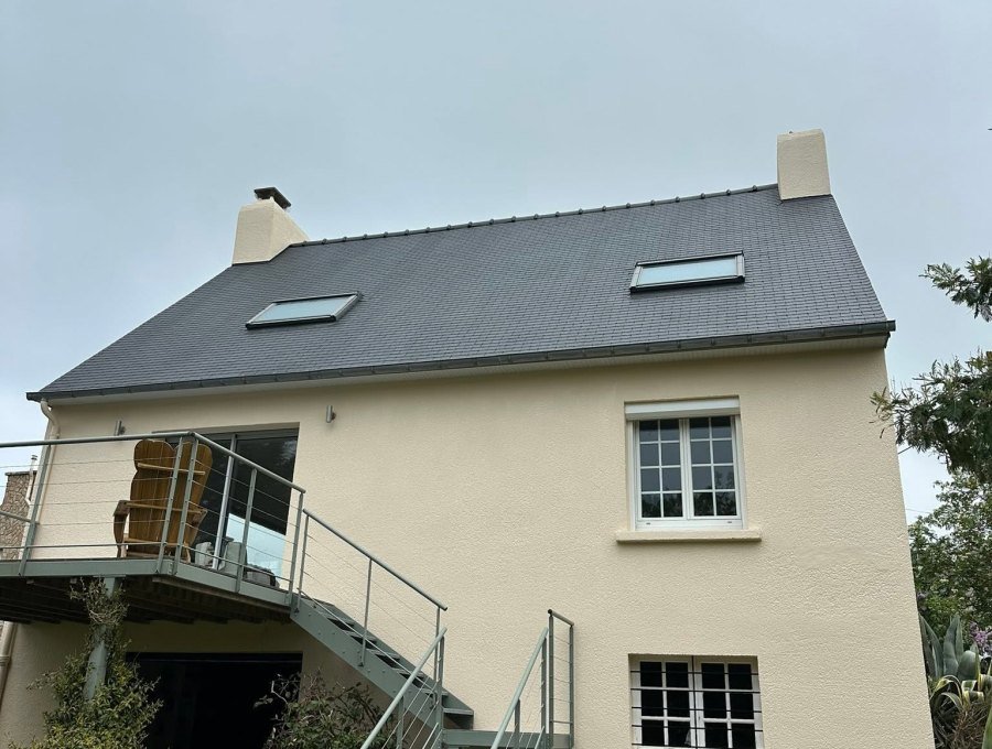 Entretien complet d'une maison : toiture, murs et boiseries, Plouézec