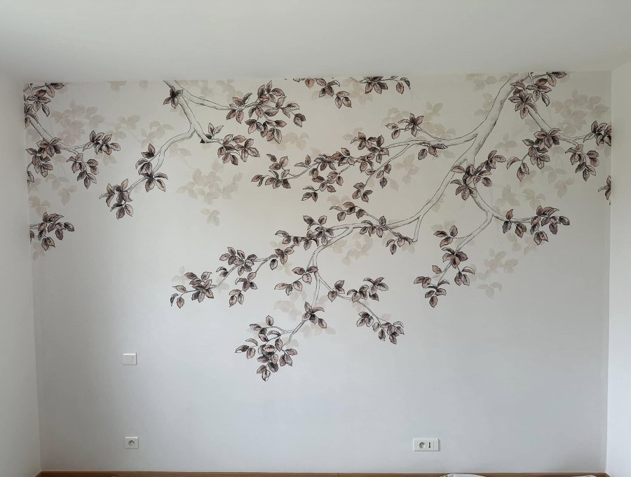 Papiers peints panoramiques dans les chambres