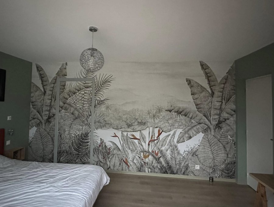 Papiers peints panoramiques dans les chambres